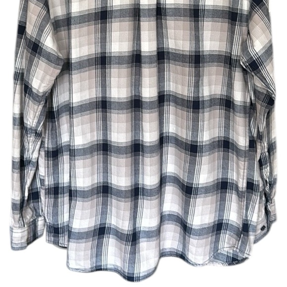 COLUMBIA CAL Bears Collegiate Plaid Flannel Shirt Long Sleeve Cotton Casual XL - Picture 9 of 14